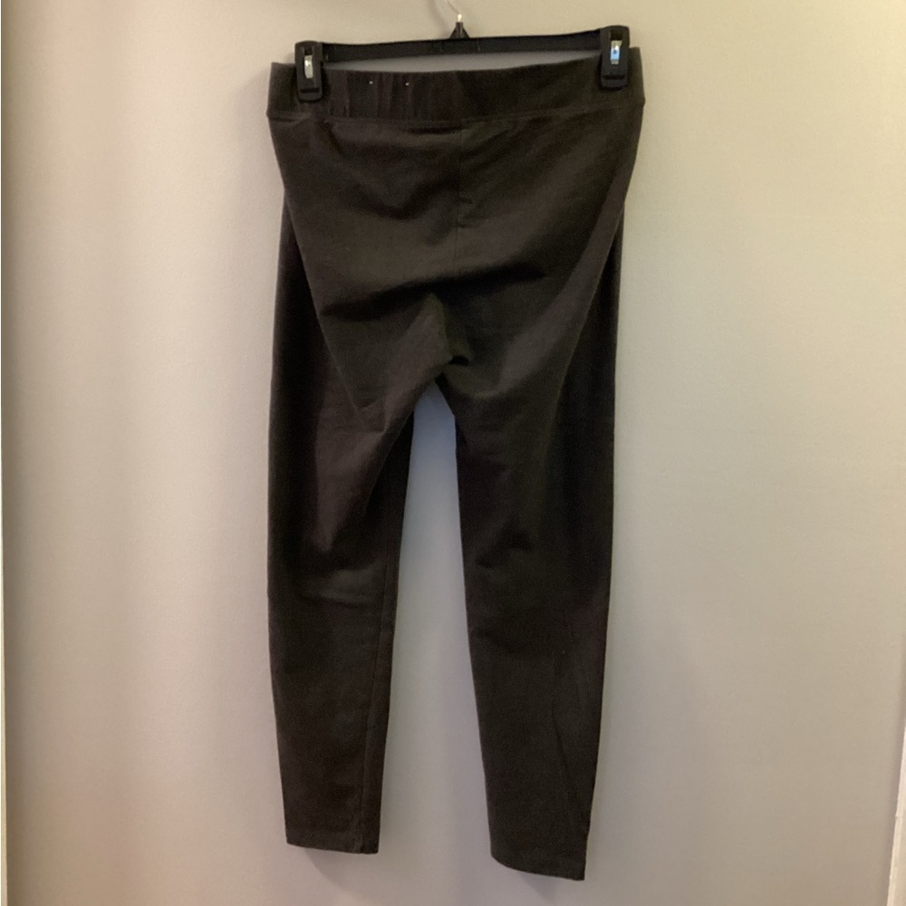 Sonoma Goods For Life pull on dark gray legging Woman’s size Large - Picture 8 of 9
